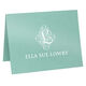 Ornate Initial Folded Shimmer Note Cards Image 4 of 9